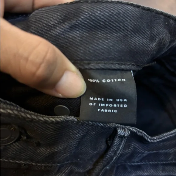 GRLFRND Charcoal Wide Leg Jeans - Picture 5 of 8